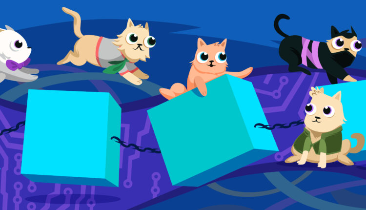 Игра на блокчейн CryptoKitties